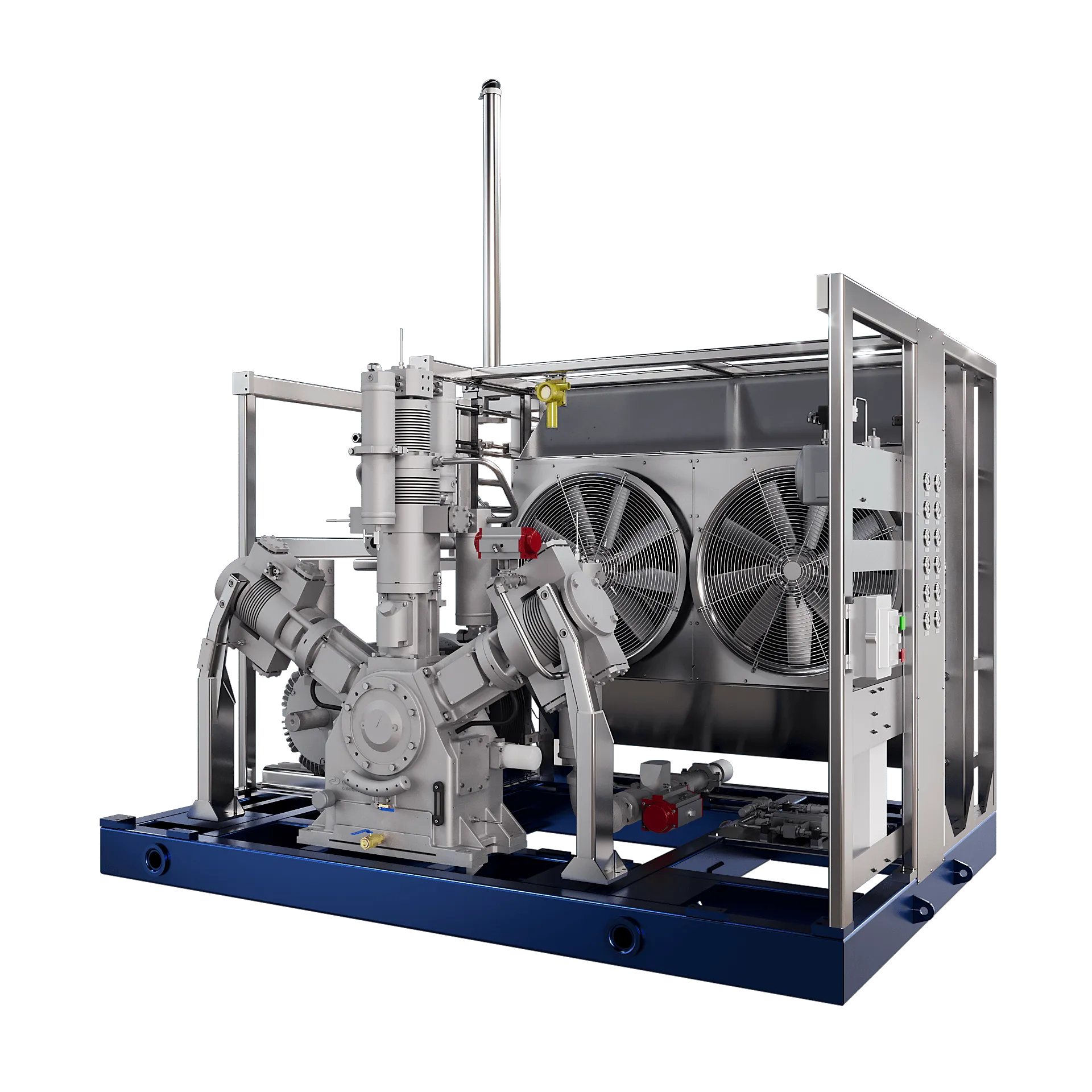 IMW low-cost electric CNG unit — interior view
