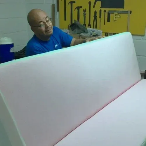 Kyoto sofa bed prototype — process step 3