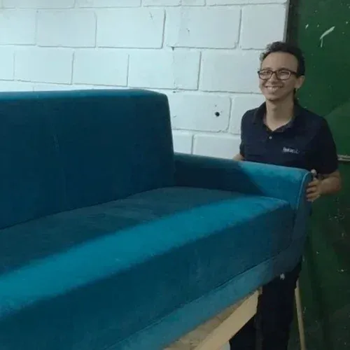 Kyoto sofa bed prototype — process step 5