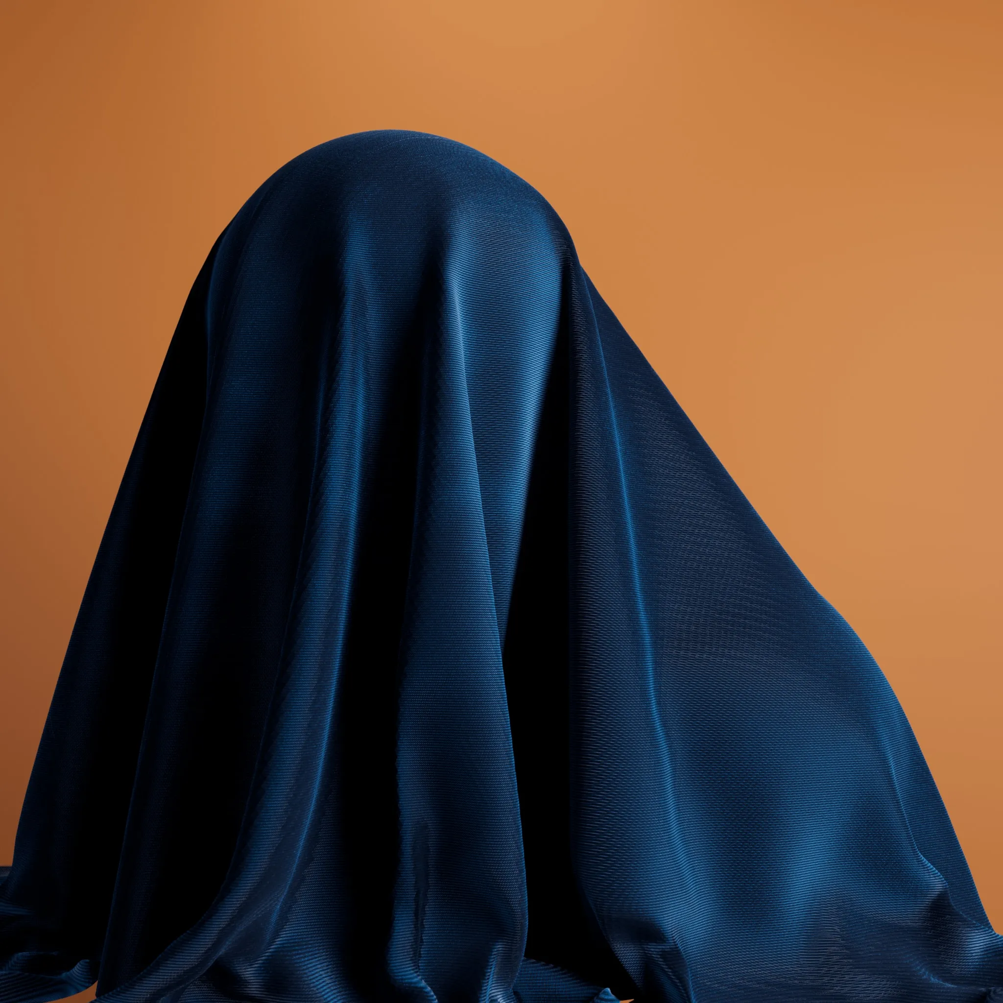 Satin cloth simulation in Octane Render