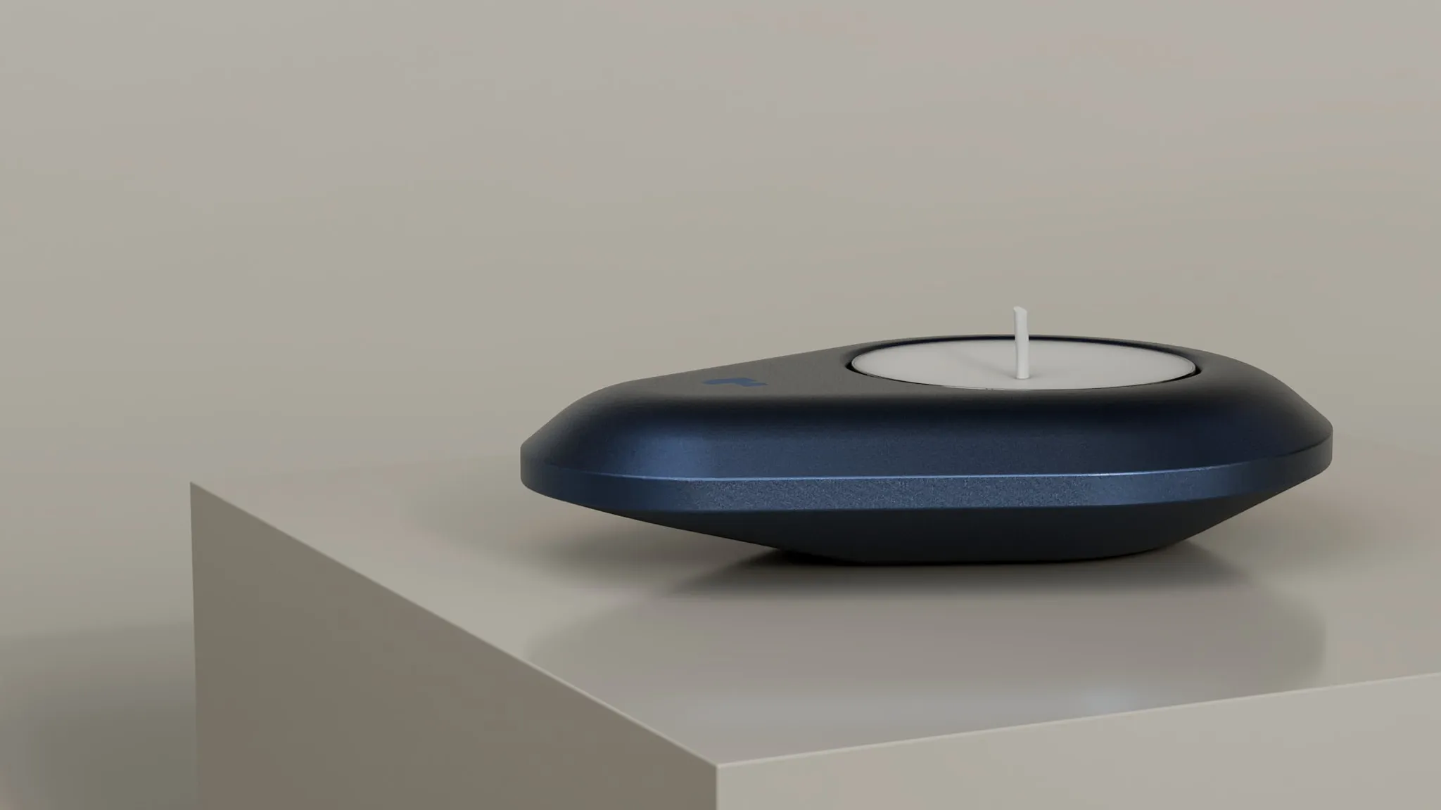 Gota tea candle holder — top-down hero render