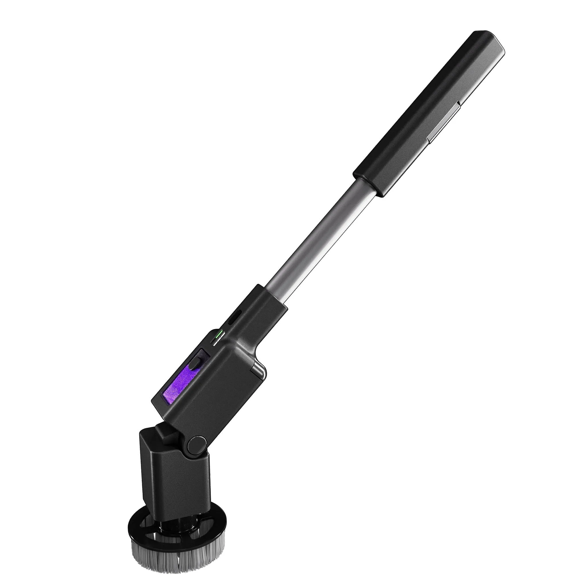 Scrubber render — mid-length handle configuration