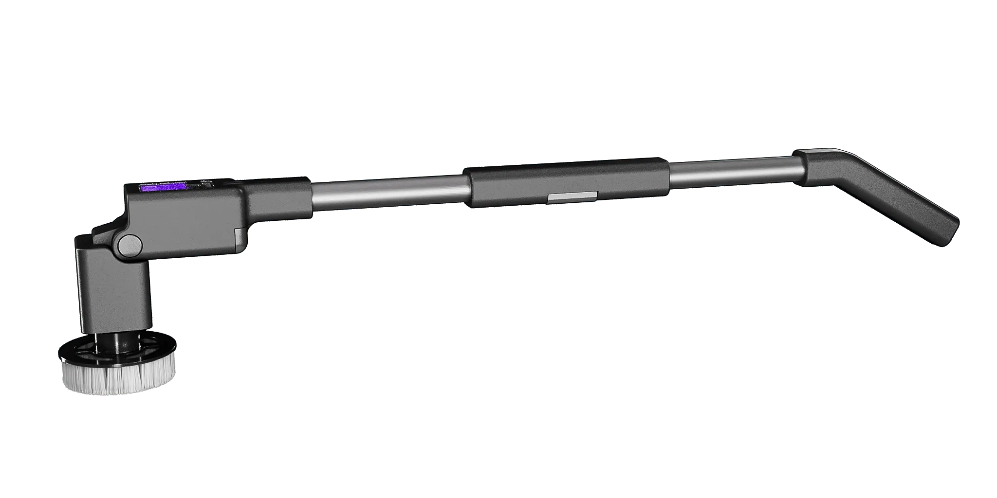 Scrubber render — articulated 90-degree configuration