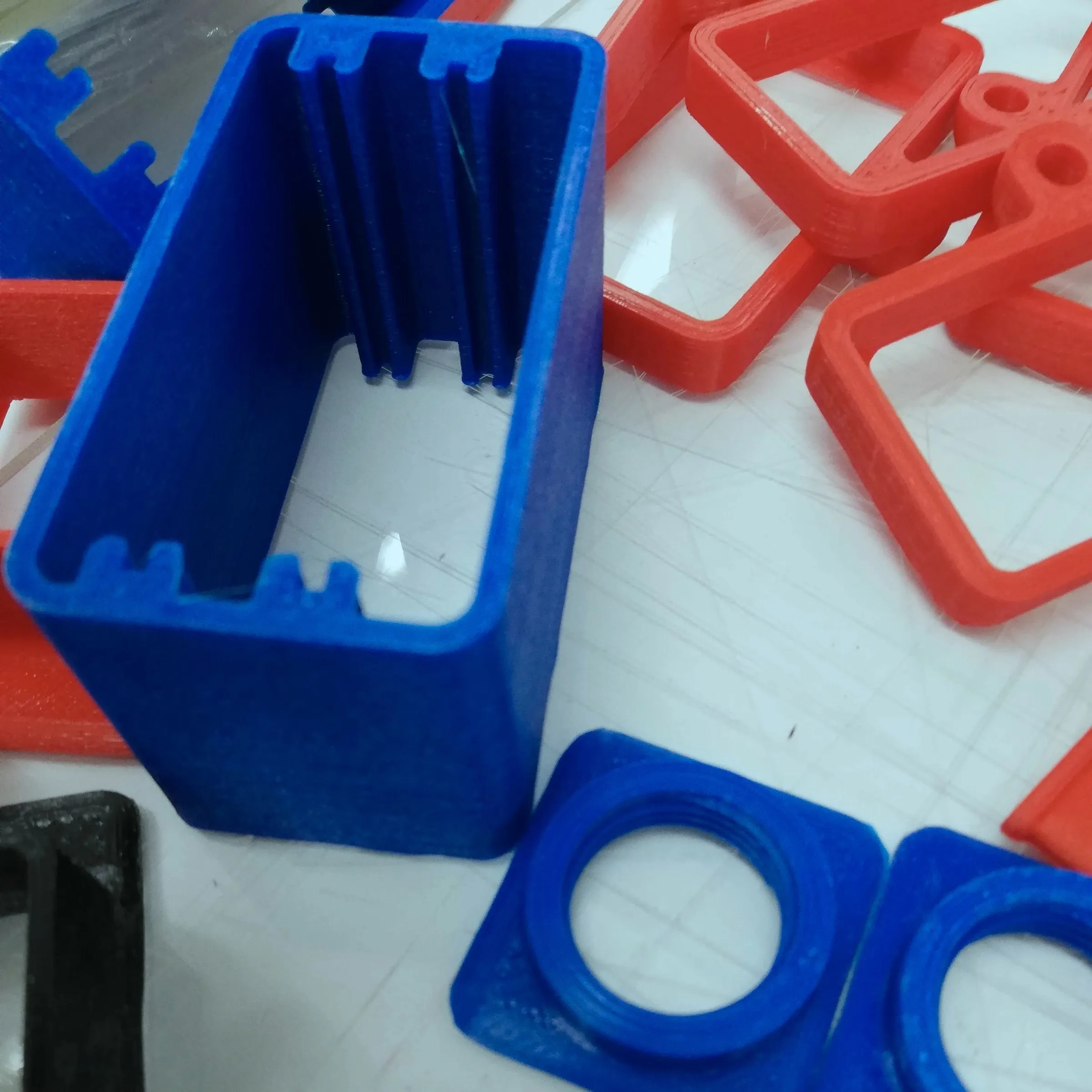 3D-printed internal structural parts